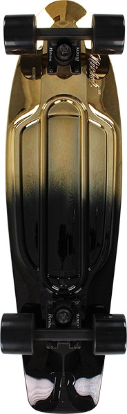 PENNY 27" NICKEL SKATEBOARD COMPLETE FADE BLACK GOLD