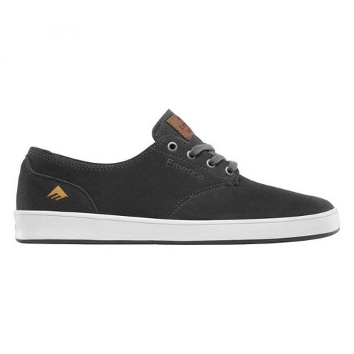 Emerica Romero Laced Skate Shoes Dark Grey