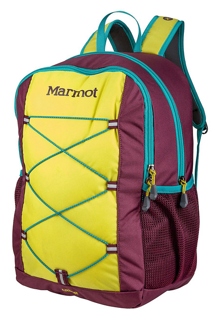 Marmot Kids Arbor Backpack Green Spice Deep Purple 18L