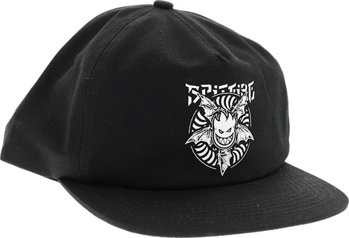 SPITFIRE NOCTURNUS HAT ADJ-BLK/WHT