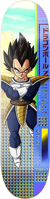 PRIMITIVE ONEILL DRAGON BALL Z VEGETA SKATEBOARD DECK-8.0