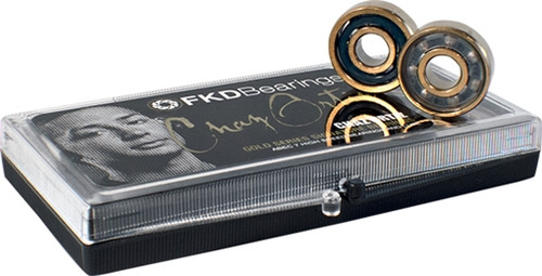 FKD ORTIZ GOLD SERIES ABEC-7 SKATEBOARD BEARINGS SET
