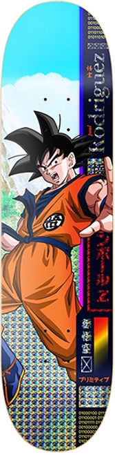 PRIMITIVE PROD DRAGON BALL Z GOKU SKATEBOARD DECK-8.5