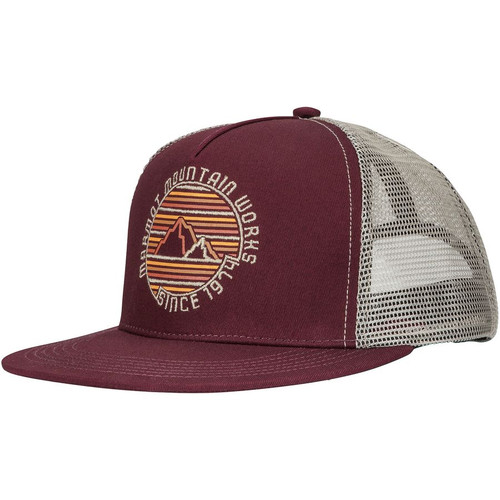 Marmot Purview Trucker Hat Burgundy Snapback