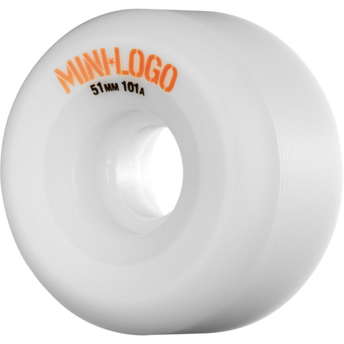 Mini Logo A-Cut Wheels Set White 51mm/101a