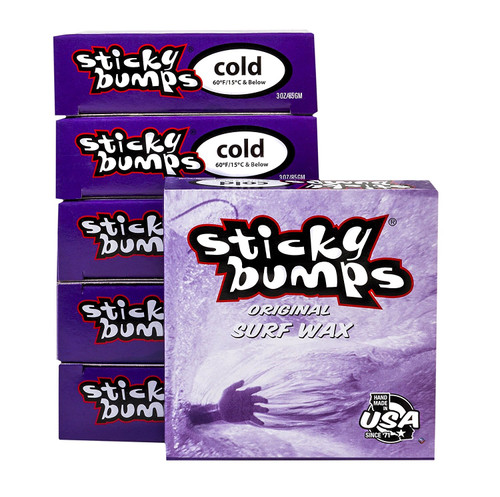 Sticky Bumps Original Surf Wax Cold 6 PACK
