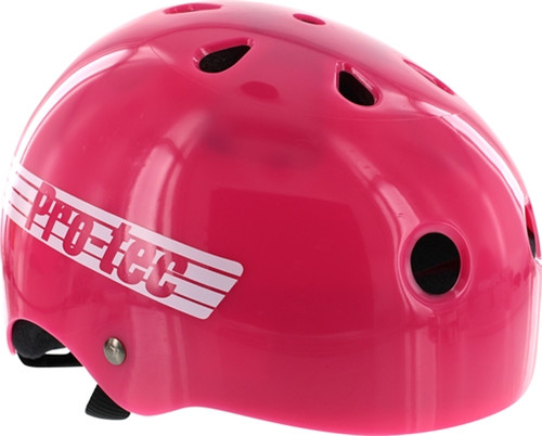 PROTEC CLASSIC RETRO TRANS.PINK-XS SKATE HELMET