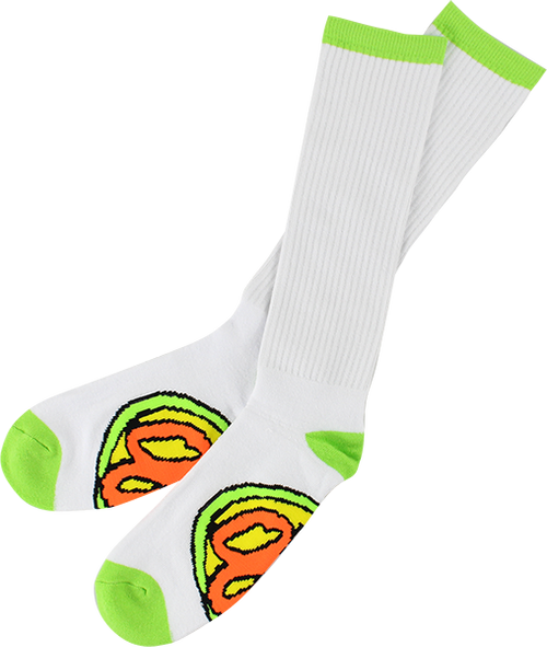 OJ ELITE TALL SOCKS WHITE 1pr