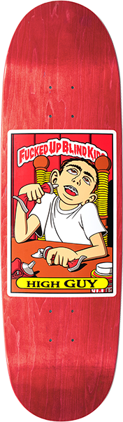 BLIND MARIANO FUBK HIGH GUY(SP)SKATEBOARD DECK-9x32 w/MOB GRIP