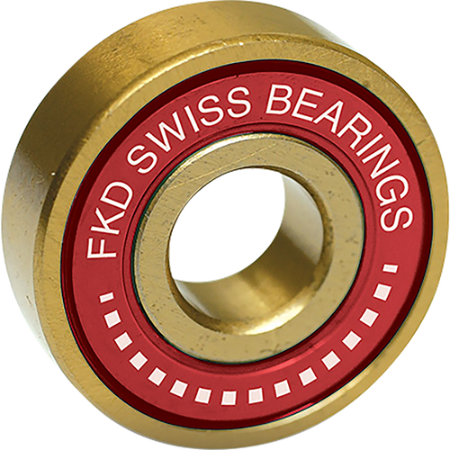 FKD SWISS GOLD BEARING SET GOLD/RED W/WHT