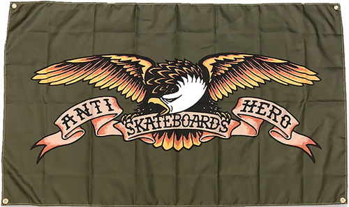 ANTI HERO EAGLE BANNER ARMY GREEN