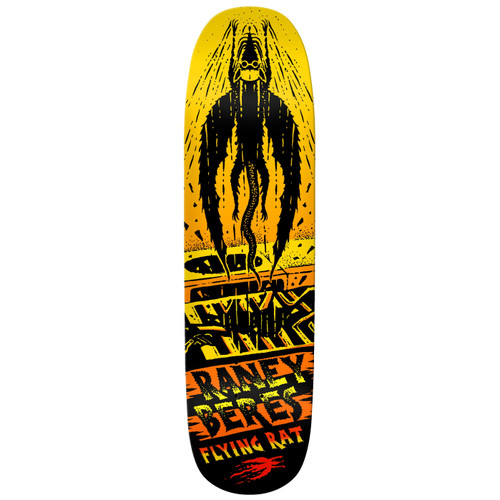 Anti Hero Beres Flying Rat Skate Deck Yellow 8.63