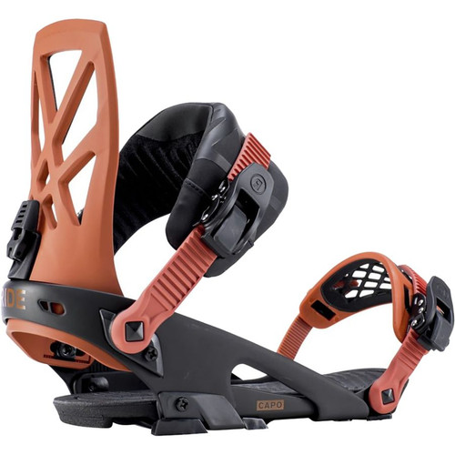 Ride CAPO Snowboard Bindings Terracotta