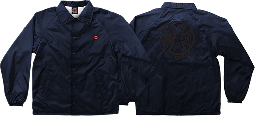 INDEPENDENT CHADWICK COACH WINDBREAKER SMALL NAVY