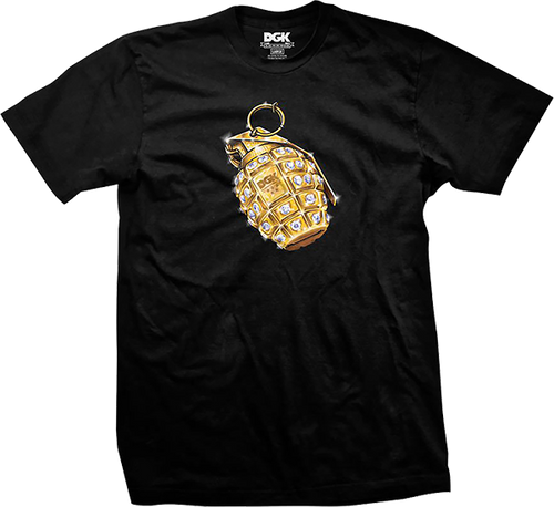 DGK BLOWIN UP SS TSHIRT MEDIUM BLACK