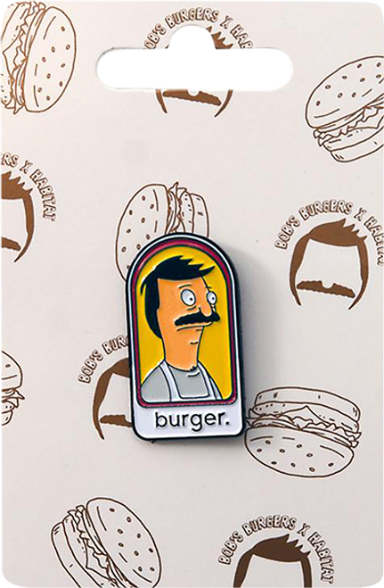 HABITAT BOB'S BURGERS BURGER ENAMEL PIN