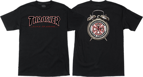 INDEPENDENT THRASHER TTG SS TSHIRT MEDIUM BLACK