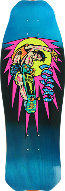 SANTA CRUZ HOSOI ROCKET AIR MINI SKATE DECK-9.98x29.86 w/MOB Grip