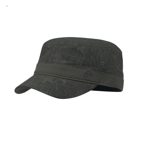 Buff Military Cap Checkboard Green M/L