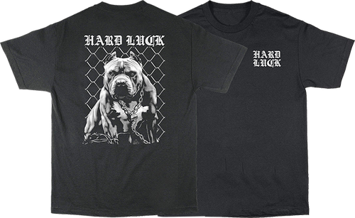 HARD LUCK BACA DOG SS TSHIRT LARGE  BLACK