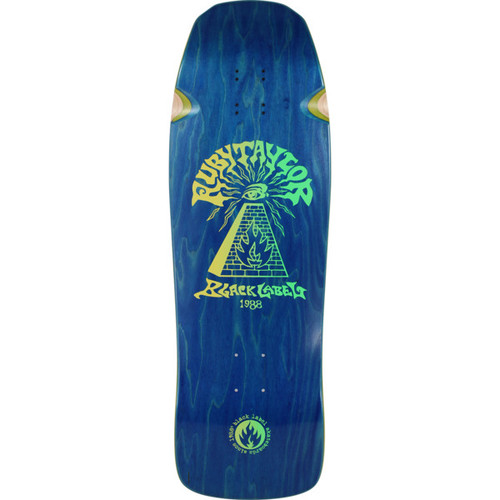 Black Label Taylor 13th Floor Bullnose Skate Deck Blue 10x31