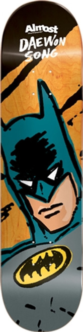 ALMOST DAEWON SKETCHY BATMAN SKATEBOARD DECK-7.75 r7