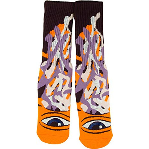 Toy Machine Barf Sect Socks Orange Purple OneSize