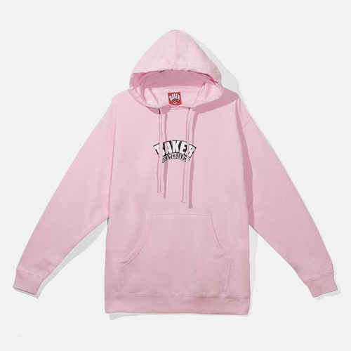 Baker Arch Pullover Hoodie Pink