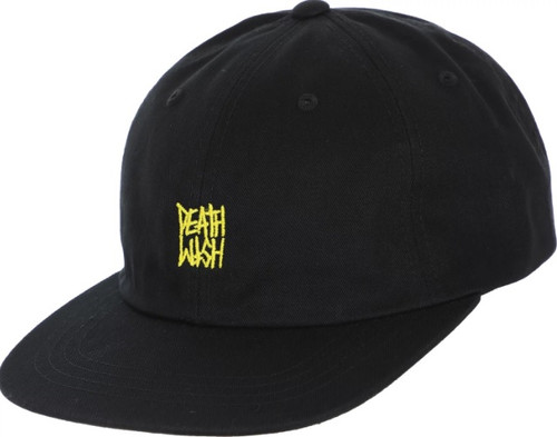 Deathwish Deathstack Hat Black Yellow Snapback