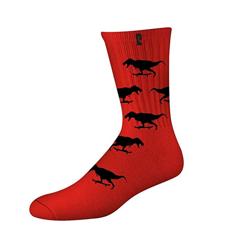 Psockadelic GNAR Socks Red Black OneSize