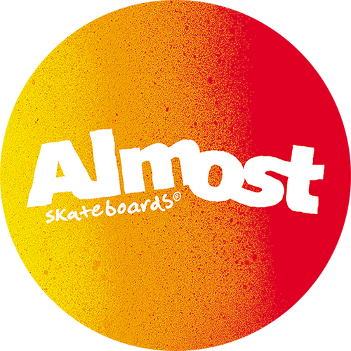 ALMOST GRADIENT FLIP DECAL STICKER (2pack)