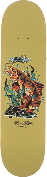 5BORO FISH BRONX TROUT SKATEBOARD DECK-8.5