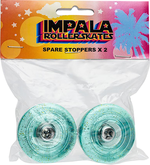 IMPALA SKATE SPARE STOPPERS 2PK HOLOGRAPHIC