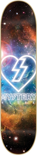 MYSTERY GALAXY Skateboard Deck-8.0 rezin