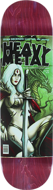 DST DECENZO HEAVY METAL SKATEBOARD DECK-8.37 r7