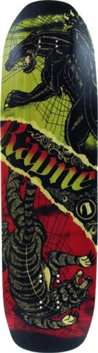 RAYNE BRIGHTSIDE LONGBOARD SKATEBOARD DECK-9.25x34