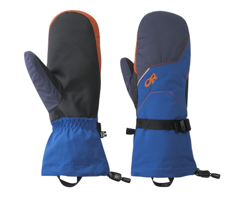 Outdoor Research OR Adrenaline Mitts Mens Cobalt Orange