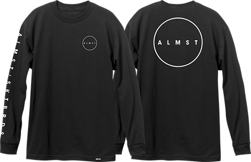 ALMOST CRYPTIC L/S SMALL BLACK
