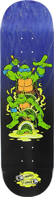 SANTA CRUZ TMNT LEONARDO SKATE DECK-8.37