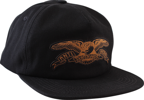 ANTI HERO BASIC EAGLE HAT ADJ-BLK/BRN/BLK