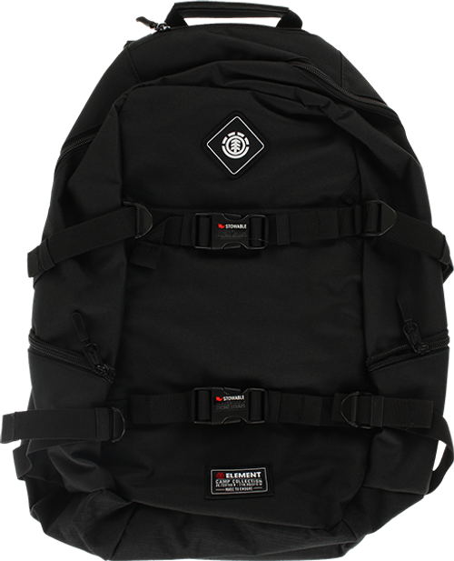 ELEMENT JAYWALKER BACKPACK FLINT BLK/COORDINATES PATCH