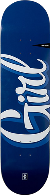 GIRL MALTO SIGN PAINTER SKATE DECK-7.75 w/MOB GRIP