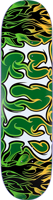 FLIP ALCHEMY SKATE DECK-8.0 GREEN w/MOB GRIP