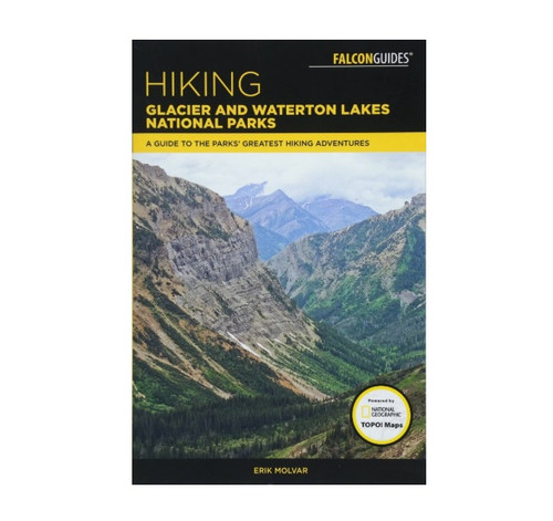 Hiking Glacier and Waterton Boo Black Onesize