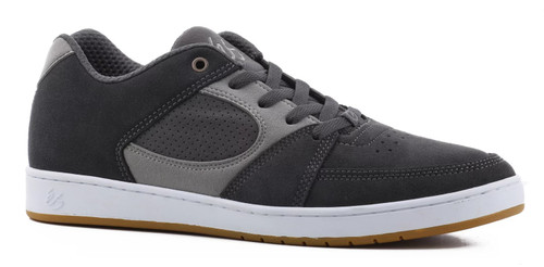 Es Accel Slim Skate Shoes Dark Grey Grey