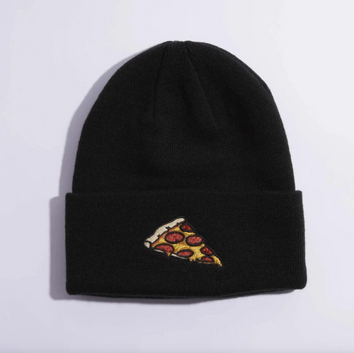 Coal Crave Beanie Black Pizza OneSize