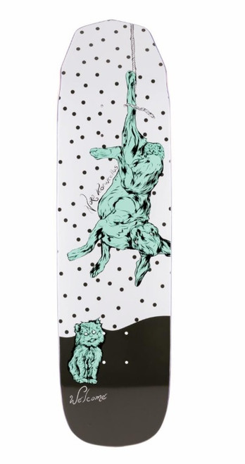 Welcome Nora Fairy Tale on Wicked Princess Skate Deck White 8.125