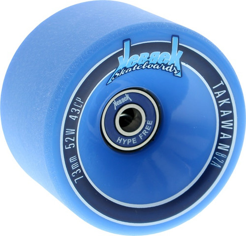 Kebbek Takawan Wheels w/Bearing Blue 73mm/82a