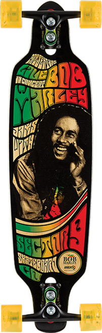 SECTOR 9 BAMBOO BOB MARLEY RASTAMAN SKATEBOARD COMPLETE-8.75x34