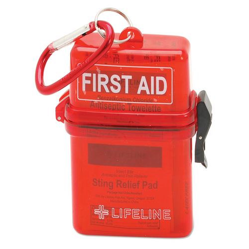 LifeLine First Aid Kit Red 28 Piece